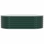 Arriate elevado Verde 160 x 80 x 44 cm Acero en Macetas y jardineras | Comprar online en Foru.es