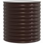 Arriate elevado Marrón 80 x 80 x 81 cm Acero en Macetas y jardineras | Comprar online en Foru.es