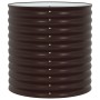Arriate elevado Marrón 80 x 80 x 81 cm Acero en Macetas y jardineras | Comprar online en Foru.es