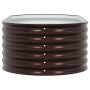Arriate elevado Marrón 160 x 80 x 44 cm Acero en Macetas y jardineras | Comprar online en Foru.es