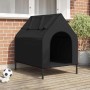 Casa para mascotas Manual Negro 110 x 75 x 90 cm Acero en Casetas para perros | Comprar online en Foru.es
