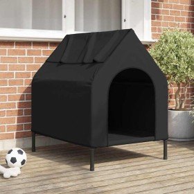 Casa para mascotas Manual Negro 110 x 75 x 90 cm Acero en Casetas para perros | Comprar online en Foru.es