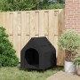 Casa para mascotas Manual Negro 110 x 75 x 90 cm Acero en Casetas para perros | Comprar online en Foru.es