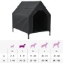 Casa para mascotas Manual Negro 110 x 75 x 90 cm Acero en Casetas para perros | Comprar online en Foru.es