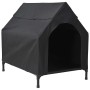 Casa para mascotas Manual Negro 110 x 75 x 90 cm Acero en Casetas para perros | Comprar online en Foru.es