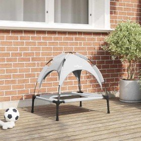 Cama para perro Manual Gris Plateado 62 x 48 x 61 cm Acero en Camas para perros | Comprar online en Foru.es