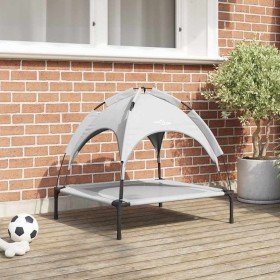 Cama para perro Manual Gris Plateado 71 x 64 x 71 cm Acero en Camas para perros | Comprar online en Foru.es