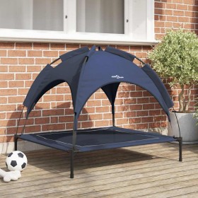 Cama para perro Manual Azul marino 90 x 81 x 80,5 cm Acero en Camas para perros | Comprar online en Foru.es