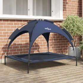 Cama para perro Manual Azul marino 104 x 86 x 84,5 cm Acero en Camas para perros | Comprar online en Foru.es