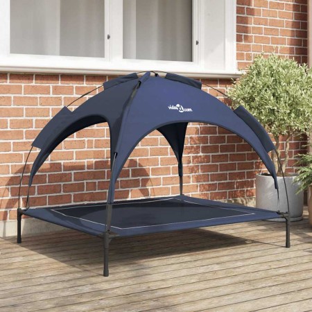 Cama para perro Manual Azul marino 104 x 86 x 84,5 cm Acero en Camas para perros | Comprar online en Foru.es