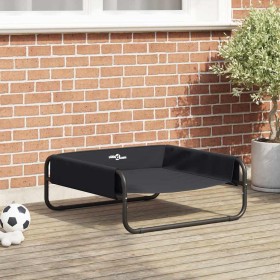 Cama para perro Manual Negro 75 x 75 x 30 cm Acero en Camas para perros | Comprar online en Foru.es