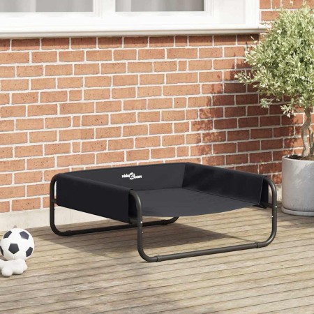 Cama para perro Manual Negro 75 x 75 x 30 cm Acero en Camas para perros | Comprar online en Foru.es