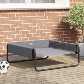 Cama para perro Manual Gris Claro 85 x 85 x 33 cm Acero en Camas para perros | Comprar online en Foru.es