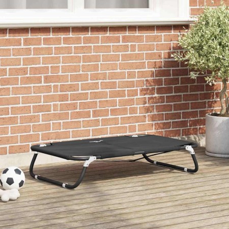 Cama para perro Manual Negro 90 x 55 x 18 cm Acero en Camas para perros | Comprar online en Foru.es