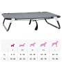 Cama para perro Manual Gris Claro 70 x 46 x 18 cm Acero en Camas para perros | Comprar online en Foru.es