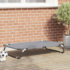 Cama para perro Manual Gris Claro 105 x 65 x 18 cm Acero en Camas para perros | Comprar online en Foru.es