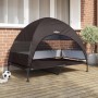 Cama Elevada para Perros Marrón 127 x 81 x 108 cm Tela y acero en Camas para perros | Comprar online en Foru.es