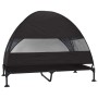 Cama Elevada para Perros Negro 127 x 81 x 108 cm Tela y acero en Camas para perros | Comprar online en Foru.es