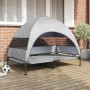 Cama Elevada para Perros Manual Gris Plateado 127 x 81 x 108 cm en Camas para perros | Comprar online en Foru.es