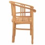 Silla 2 pcs Marrón 63 x 58 x 89 cm Madera de teca maciza en Sillas de jardín | Comprar online en Foru.es