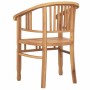 Silla 2 pcs Marrón 63 x 58 x 89 cm Madera de teca maciza en Sillas de jardín | Comprar online en Foru.es