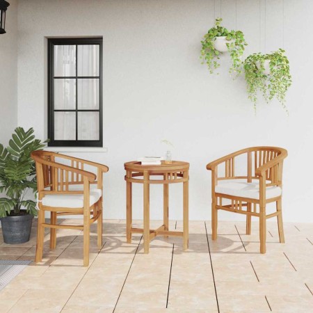 Silla 2 pcs Marrón 63 x 58 x 89 cm Madera de teca maciza en Sillas de jardín | Comprar online en Foru.es