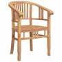 Silla 2 pcs Marrón 63 x 58 x 89 cm Madera de teca maciza en Sillas de jardín | Comprar online en Foru.es