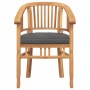 Silla 2 pcs Marrón 63 x 58 x 89 cm Madera de teca maciza en Sillas de jardín | Comprar online en Foru.es