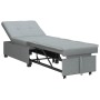 Sofá cama Gris Claro 194 x 50 x 82 cm Madera contrachapada en Sofás | Comprar online en Foru.es