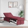 Sofá cama Rojo vino 194 x 50 x 82 cm Madera contrachapada en Sofás | Comprar online en Foru.es