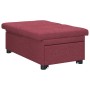 Sofá cama Rojo vino 194 x 50 x 82 cm Madera contrachapada en Sofás | Comprar online en Foru.es