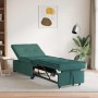 Sofá cama Verde oscuro 194 x 50 x 82 cm Madera contrachapada en Sofás | Comprar online en Foru.es