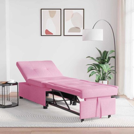 Sofá cama Rosa 194 x 50 x 82 cm Madera contrachapada en Sofás | Comprar online en Foru.es