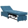 Sofá cama Azul 194 x 67 x 82 cm Terciopelo en Sofás | Comprar online en Foru.es