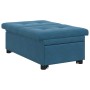 Sofá cama Azul 194 x 67 x 82 cm Terciopelo en Sofás | Comprar online en Foru.es