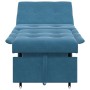 Sofá cama Azul 194 x 67 x 82 cm Terciopelo en Sofás | Comprar online en Foru.es