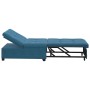 Sofá cama Azul 194 x 67 x 82 cm Terciopelo en Sofás | Comprar online en Foru.es