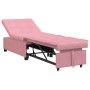 Sofá cama Rosa 194 x 67 x 82 cm Terciopelo en Sofás | Comprar online en Foru.es