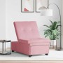 Sofá cama Rosa 194 x 67 x 82 cm Terciopelo en Sofás | Comprar online en Foru.es
