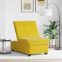 Sofá cama Amarillo 194 x 67 x 82 cm Terciopelo en Sofás | Comprar online en Foru.es