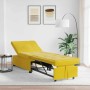Sofá cama Amarillo 194 x 67 x 82 cm Terciopelo en Sofás | Comprar online en Foru.es