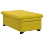 Sofá cama Amarillo 194 x 67 x 82 cm Terciopelo en Sofás | Comprar online en Foru.es