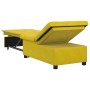Sofá cama Amarillo 194 x 67 x 82 cm Terciopelo en Sofás | Comprar online en Foru.es