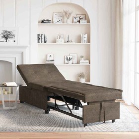 Sofá cama Gris oscuro 194 x 67 x 82 cm Tela Huahua en Sofás | Comprar online en Foru.es