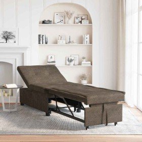 Sofá cama Gris oscuro 194 x 67 x 82 cm Tela Huahua en Sofás | Comprar online en Foru.es