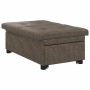 Sofá cama Gris oscuro 194 x 67 x 82 cm Tela Huahua en Sofás | Comprar online en Foru.es