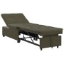 Sofá cama Verde militar 194 x 67 x 82 cm Tela Huahua en Sofás | Comprar online en Foru.es