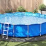 Lona para el fondo de la piscina Gris Claro Ø 610 cm en Cubiertas de piscina | Comprar online en Foru.es