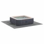 Lona para el fondo de la piscina Gris claro 396 x 396 cm en Cubiertas de piscina | Comprar online en Foru.es