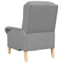sillón Gris claro 76 x 94 x 102 cm tela en Sillones | Comprar online en Foru.es